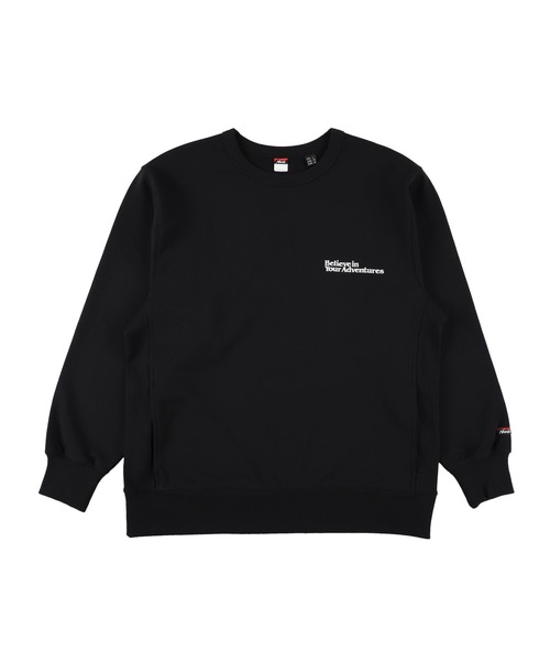 NANGA（ナンガ）の「ECOHYBRID MESSAGE EMB SWEAT/エコハイブリッド メッセージ エンブロイダリー スウェット（スウェット・メンズ・ライトグレー/ブラック系その他/オートミール・S/L/M）」の2枚目の写真