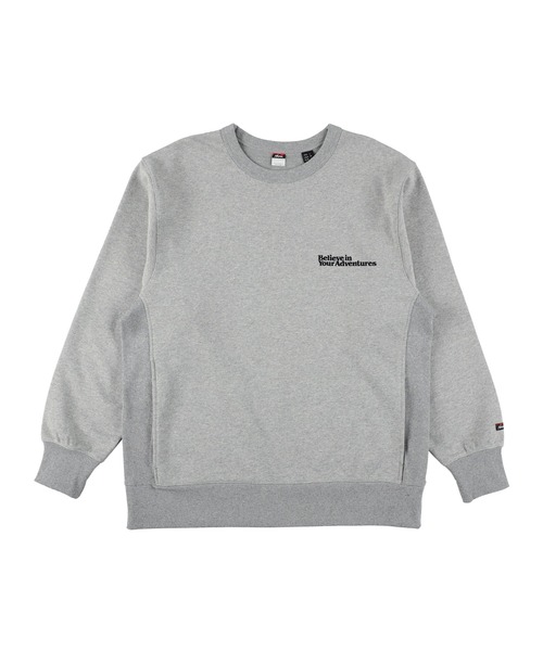 NANGA（ナンガ）の「ECOHYBRID MESSAGE EMB SWEAT/エコハイブリッド メッセージ エンブロイダリー スウェット（スウェット・メンズ・ライトグレー/ブラック系その他/オートミール・S/L/M）」の3枚目の写真