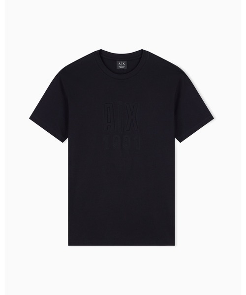 ARMANI EXCHANGE(アルマーニエクスチェンジ)の「【A|X アルマーニ エクスチェンジ】エンボスロゴ レギュラーフィット 半袖クルーネックTシャツ/REGULAR(ZOZO限定カラー含)(Tシャツ/カットソー・メンズ・ブラック・X-LARGE/SMALL/MEDIUM/LARGE/XX-LARGE/X-SMALL)」の13枚目の写真