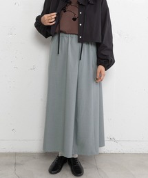 2wayワイドタックスカート