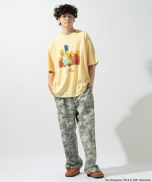niko and...（ニコアンド）の「【The Simpsons(ザ・シンプソンズ)】グラフィックT（Tシャツ/カットソー・メンズ・ライトグレー/ブラック/イエロー/ホワイト・MEDIUM/LARGE）」の5枚目の写真