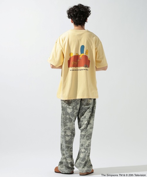 niko and...（ニコアンド）の「【The Simpsons(ザ・シンプソンズ)】グラフィックT（Tシャツ/カットソー・メンズ・ライトグレー/ブラック/イエロー/ホワイト・MEDIUM/LARGE）」の6枚目の写真