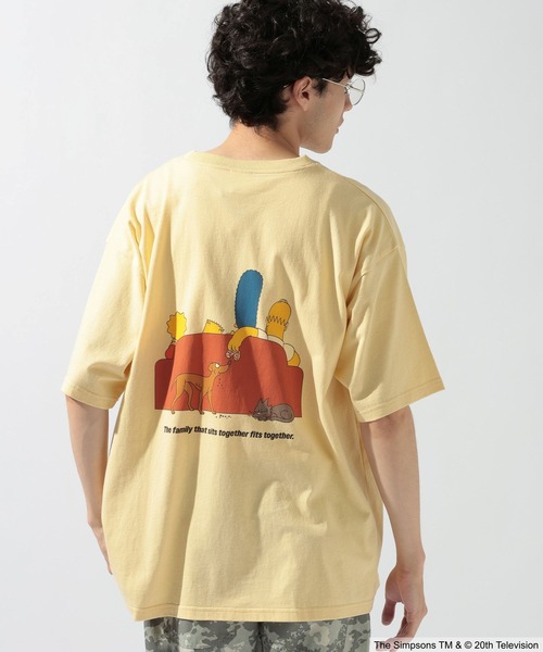 niko and...（ニコアンド）の「【The Simpsons(ザ・シンプソンズ)】グラフィックT（Tシャツ/カットソー・メンズ・ライトグレー/ブラック/イエロー/ホワイト・MEDIUM/LARGE）」の8枚目の写真