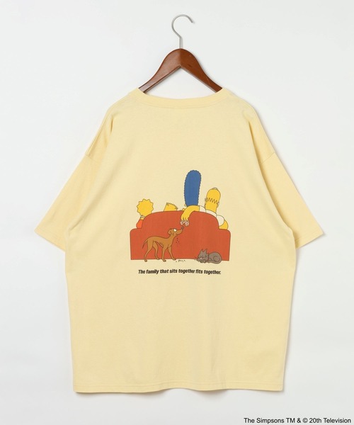 niko and...（ニコアンド）の「【The Simpsons(ザ・シンプソンズ)】グラフィックT（Tシャツ/カットソー・メンズ・ライトグレー/ブラック/イエロー/ホワイト・MEDIUM/LARGE）」の16枚目の写真