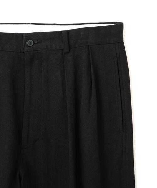 YLEVE(イレーヴ)の「YLEVE / WASHI PAPER TWILL TROUSERS(その他パンツ・メンズ・ブラック/ベージュ・3/4)」の4枚目の写真