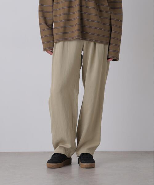 YLEVE(イレーヴ)の「YLEVE / WASHI PAPER TWILL TROUSERS(その他パンツ・メンズ・ブラック/ベージュ・3/4)」の8枚目の写真
