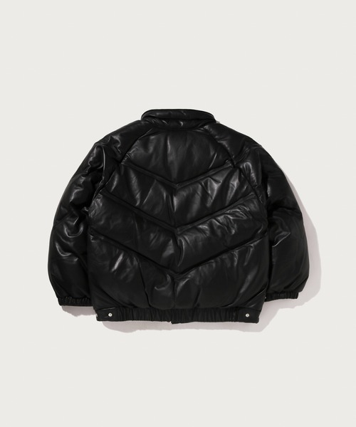 LEATHER B BOY DOWN JACKET（ダウンジャケット/コート）｜A BATHING