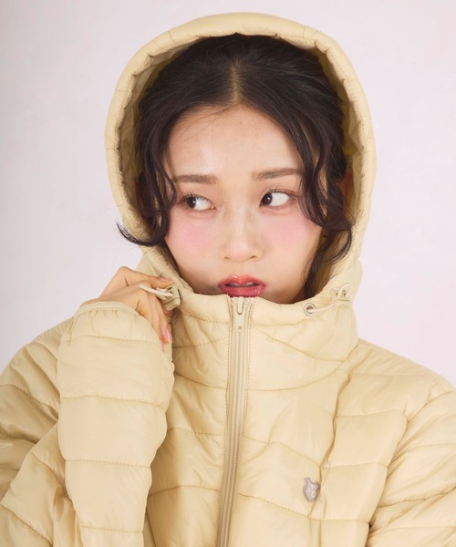 FCMM(エフシーエムエム)の「PADDING JACKET / パディングジャケット(ダウンジャケット/コート・レディース・イエロー/ブラック/ライトグレー/ライトブルー/ライム・SMALL/MEDIUM)」の5枚目の写真