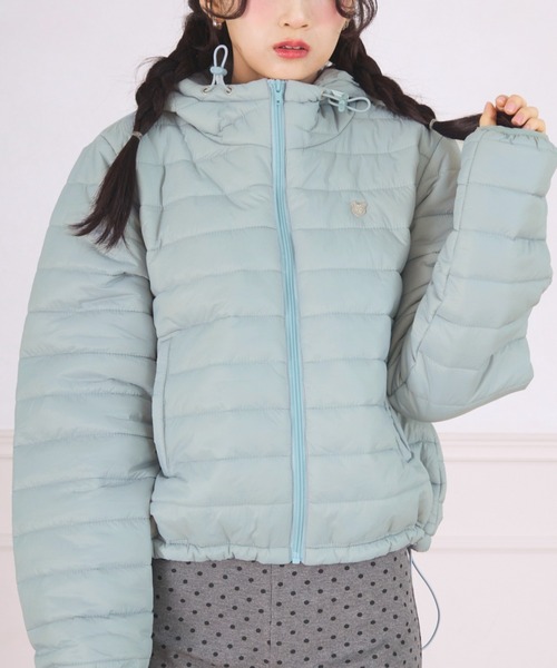 FCMM(エフシーエムエム)の「PADDING JACKET / パディングジャケット(ダウンジャケット/コート・レディース・イエロー/ブラック/ライトグレー/ライトブルー/ライム・SMALL/MEDIUM)」の4枚目の写真