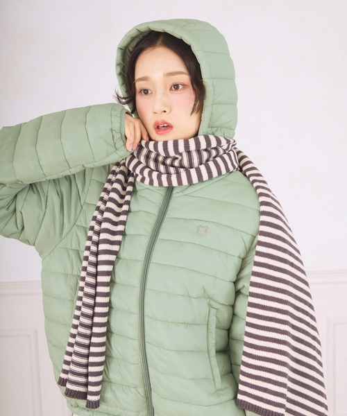 FCMM(エフシーエムエム)の「PADDING JACKET / パディングジャケット(ダウンジャケット/コート・レディース・イエロー/ブラック/ライトグレー/ライトブルー/ライム・SMALL/MEDIUM)」の6枚目の写真
