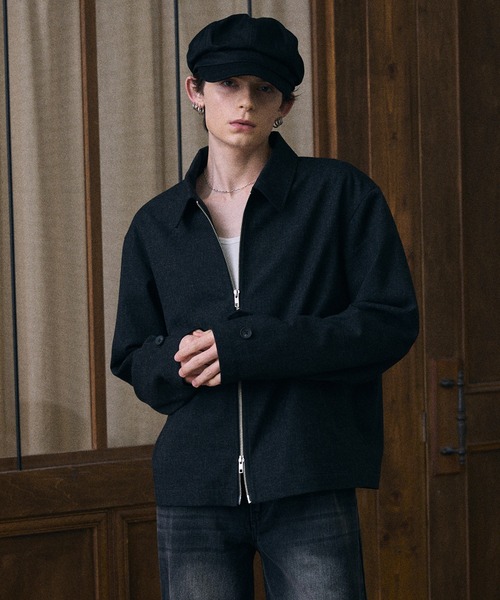 Parts Lab.(パーツラボ)の「【Parts Lab.】Cotton Twill Newsboy Cap /コットンツイルキャスケット(キャスケット・メンズ・チャコール/ブラック/カーキ・FREE)」の19枚目の写真