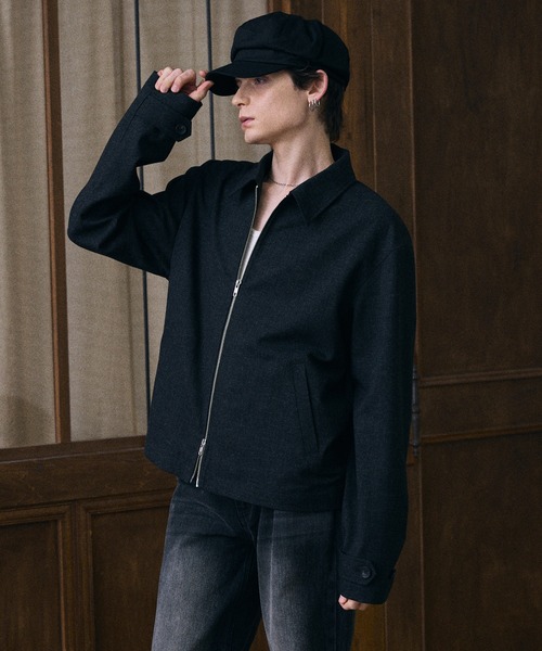 Parts Lab.(パーツラボ)の「【Parts Lab.】Cotton Twill Newsboy Cap /コットンツイルキャスケット(キャスケット・メンズ・チャコール/ブラック/カーキ・FREE)」の20枚目の写真