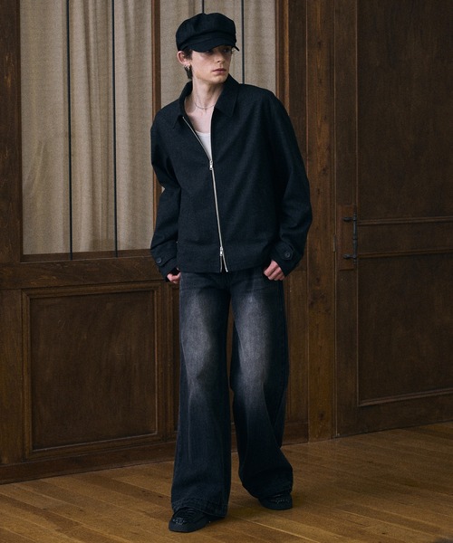 Parts Lab.(パーツラボ)の「【Parts Lab.】Cotton Twill Newsboy Cap /コットンツイルキャスケット(キャスケット・メンズ・チャコール/ブラック/カーキ・FREE)」の22枚目の写真