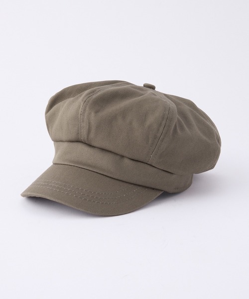 Parts Lab.(パーツラボ)の「【Parts Lab.】Cotton Twill Newsboy Cap /コットンツイルキャスケット(キャスケット・メンズ・チャコール/ブラック/カーキ・FREE)」の18枚目の写真