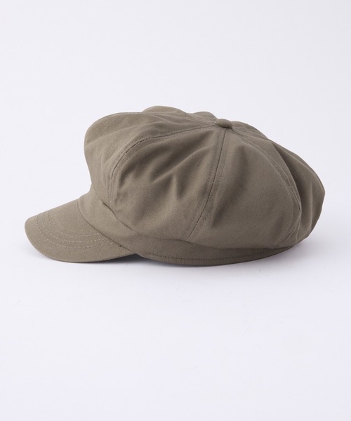Parts Lab.(パーツラボ)の「【Parts Lab.】Cotton Twill Newsboy Cap /コットンツイルキャスケット(キャスケット・メンズ・チャコール/ブラック/カーキ・FREE)」の8枚目の写真