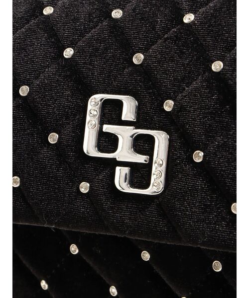 GYDA(ジェイダ)の「GGベロアbijou quiltingショルダーBAG(ショルダーバッグ・レディース・オフホワイト/ブラック/ピンク・FREE)」の21枚目の写真