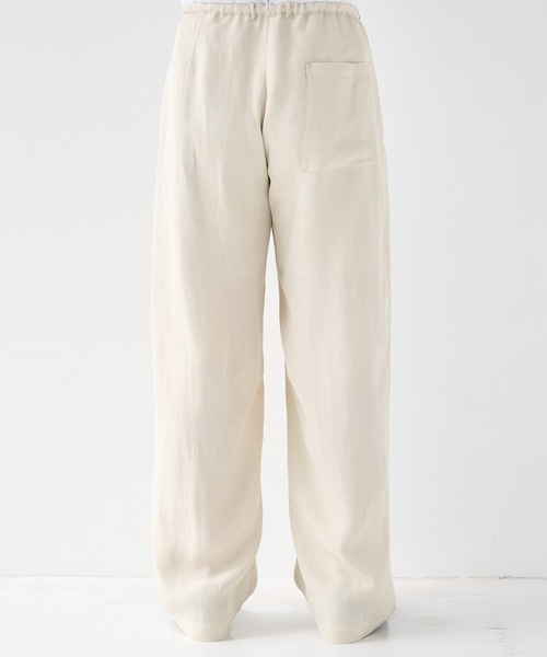 STUDIOUS(ステュディオス)の「【STUDIOUS】Noseason Linen Wide Pants(その他パンツ・メンズ・ブラック/ブラウン/アイボリー・1/2)」の7枚目の写真