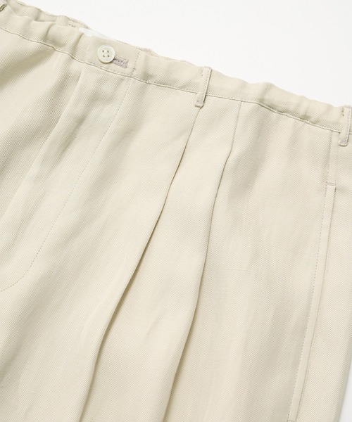 STUDIOUS(ステュディオス)の「【STUDIOUS】Noseason Linen Wide Pants(その他パンツ・メンズ・ブラック/ブラウン/アイボリー・1/2)」の10枚目の写真