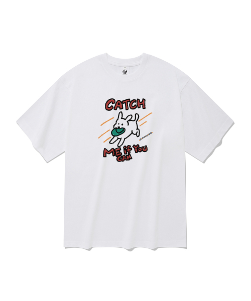 RADINEO(ラディネオ)の「キャッチ 半袖Tシャツ ホワイト(Tシャツ/カットソー・メンズ・その他・SMALL/MEDIUM/LARGE/X-LARGE)」の1枚目の写真