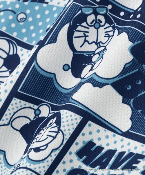 Jack Bunny!!(ジャックバニー)の「【ドラえもん】フルダルライトカノコ総柄半袖ポロシャツ(ポロシャツ・レディース・オレンジ/ネイビー・LARGE/SMALL/MEDIUM)」の12枚目の写真