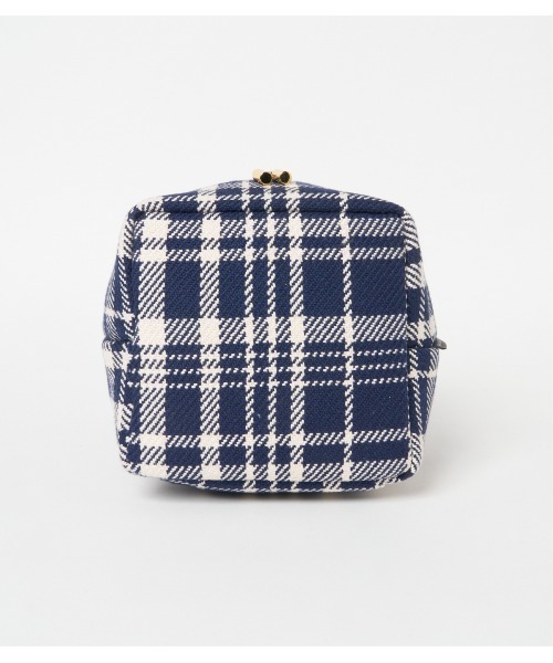 Mackintosh（マッキントッシュ）の「DRAWSTRING BAG BIG CHECK（ショルダーバッグ・レディース・ブラウン系その他/ネイビー系・FREE）」の5枚目の写真