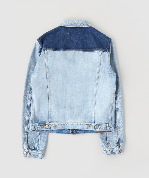 Maison Margiela(メゾンマルジェラ)の「MAISON MARGIELA(メゾン マルジェラ) TRUCKER JACKET(デニムジャケット・メンズ・ブルー系その他・48)」の2枚目の写真