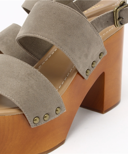 mystic(ミスティック)の「【mystic】ウッドソールサンダル(サンダル・レディース・モカ/キャメル/その他22・36/37/38)」の9枚目の写真