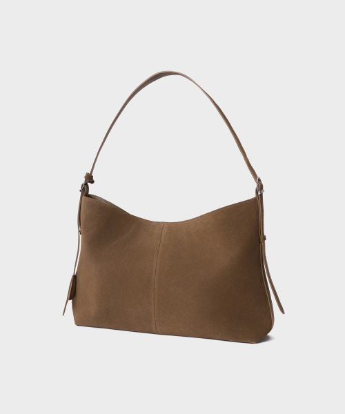 TTUDEMENT（トュードメント）の「SUEDE HOBO BAG_KHAKI（ショルダーバッグ・レディース・その他・FREE）」の3枚目の写真