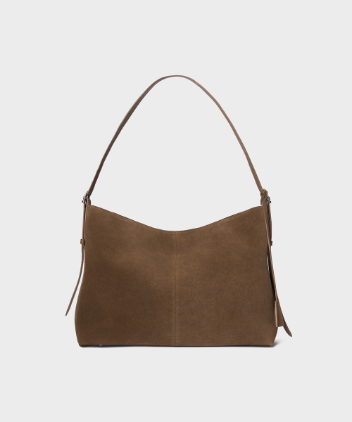 TTUDEMENT（トュードメント）の「SUEDE HOBO BAG_KHAKI（ショルダーバッグ・レディース・その他・FREE）」の4枚目の写真