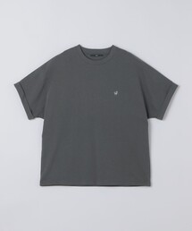 【WEB限定】SHIPS:〈手洗い可能〉ドルマンスリーブ ターンナップ Tシャツ