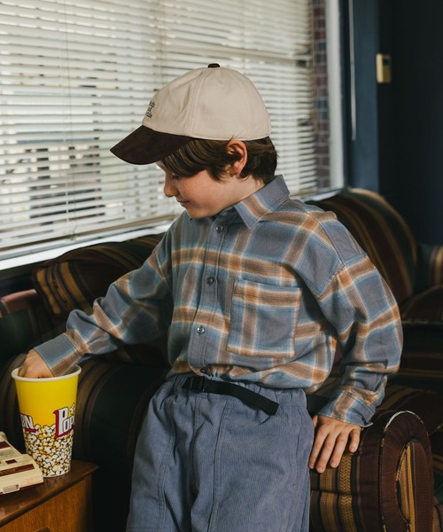 GLOBAL WORK（グローバルワーク）の「洗えるアソートフォールCAP/キッズ/1063425（キャップ・キッズ・ベージュ/ブラック/レッド系その他4・54cm/56cm）」の5枚目の写真