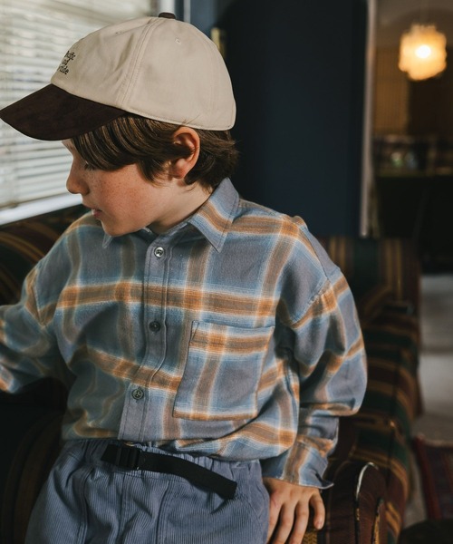 GLOBAL WORK（グローバルワーク）の「洗えるアソートフォールCAP/キッズ/1063425（キャップ・キッズ・ベージュ/ブラック/レッド系その他4・54cm/56cm）」の6枚目の写真