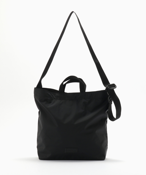 417 EDIFICE(フォーワンセブンエディフィス)の「【BAICYCLON by Bagjack / バイシクロン】 PACKABLE TOTE SHOULDER BAG(ショルダーバッグ・メンズ・ブラック・FREE)」の8枚目の写真