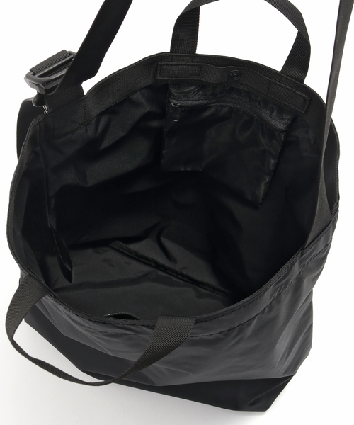 417 EDIFICE(フォーワンセブンエディフィス)の「【BAICYCLON by Bagjack / バイシクロン】 PACKABLE TOTE SHOULDER BAG(ショルダーバッグ・メンズ・ブラック・FREE)」の11枚目の写真
