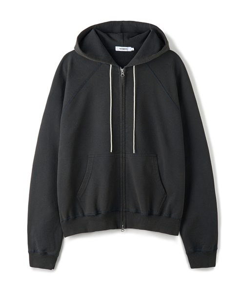 PARTIMENTO(パルティメント)の「クロップドジップアップフーディ チャコール(パーカー・メンズ・その他・MEDIUM/LARGE)」の1枚目の写真