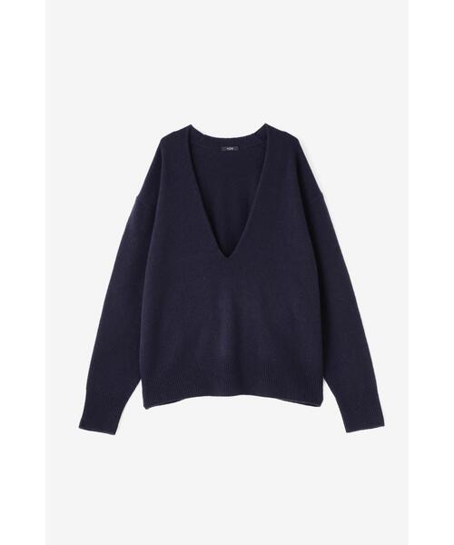 YLEVE(イレーヴ)の「YLEVE / LAMBS WOOL KN P/O(ニット/セーター・レディース・ピンク/ネイビー/ブラウン・1)」の3枚目の写真