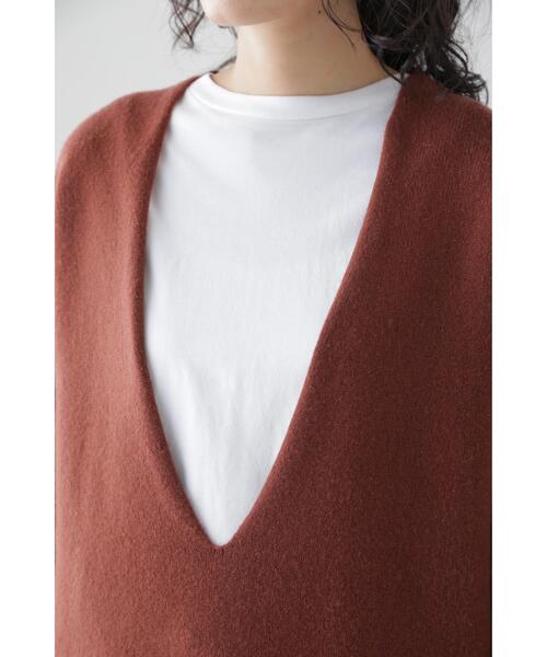 YLEVE(イレーヴ)の「YLEVE / LAMBS WOOL KN P/O(ニット/セーター・レディース・ピンク/ネイビー/ブラウン・1)」の17枚目の写真