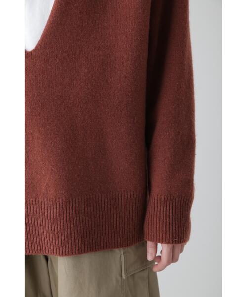 YLEVE(イレーヴ)の「YLEVE / LAMBS WOOL KN P/O(ニット/セーター・レディース・ピンク/ネイビー/ブラウン・1)」の19枚目の写真