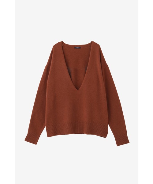 YLEVE(イレーヴ)の「YLEVE / LAMBS WOOL KN P/O(ニット/セーター・レディース・ピンク/ネイビー/ブラウン・1)」の10枚目の写真