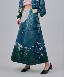 NON TOKYO（ノントーキョー）の「PRINT SWEAT LONG SKIRT（スカート）」
