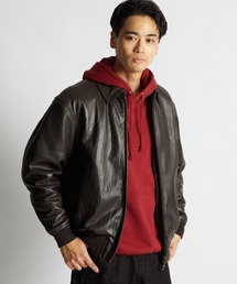 LANVIN en Bleu（ランバンオンブルー）の「シープレザー A-2 フライトジャケット（その他アウター）」