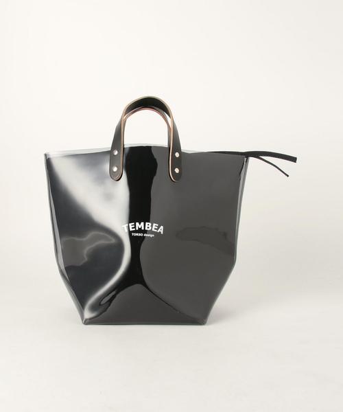 TEMBEA(テンベア)の「<TEMBEA(テンベア)>PVC トートバッグM†(トートバッグ・レディース・ホワイト/ブラック/ライトピンク/ブラウン/イエロー/ケリー・FREE)」の7枚目の写真