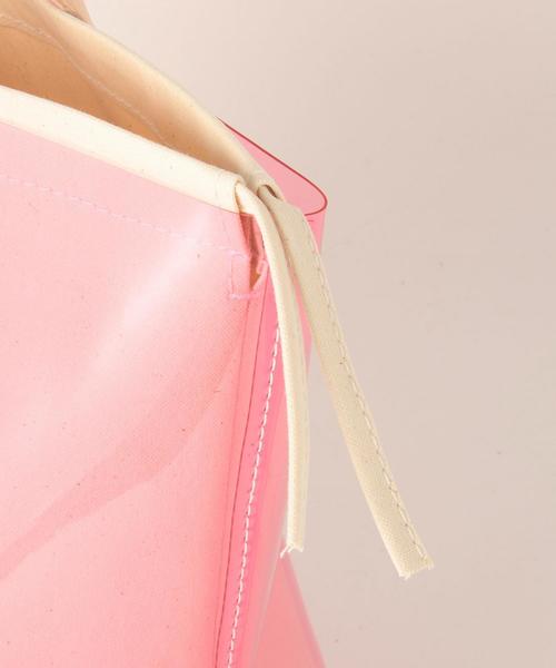 TEMBEA(テンベア)の「<TEMBEA(テンベア)>PVC トートバッグM†(トートバッグ・レディース・ホワイト/ブラック/ライトピンク/ブラウン/イエロー/ケリー・FREE)」の8枚目の写真