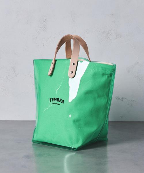 TEMBEA(テンベア)の「<TEMBEA(テンベア)>PVC トートバッグM†(トートバッグ・レディース・ホワイト/ブラック/ライトピンク/ブラウン/イエロー/ケリー・FREE)」の19枚目の写真