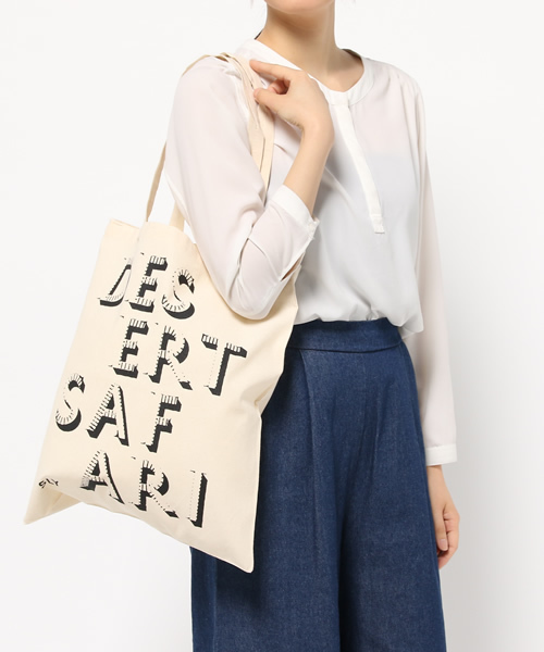 SLY（スライ）の「DESERT SAFARI LOGO TOTE BAG（ショルダーバッグ・レディース・ライトブルー/ブラック・FREE）」の3枚目の写真