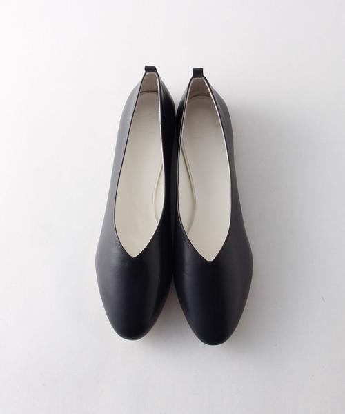 Steven Alan（スティーブンアラン）の「＜Steven Alan＞LEATHER SLIP ON SHOES 2/ｽﾘｯﾎﾟﾝｼｭｰｽﾞ◆（スリッポン・レディース・オフホワイト/ライトピンク/ネイビー・38/37h/36h/37/36）」の9枚目の写真