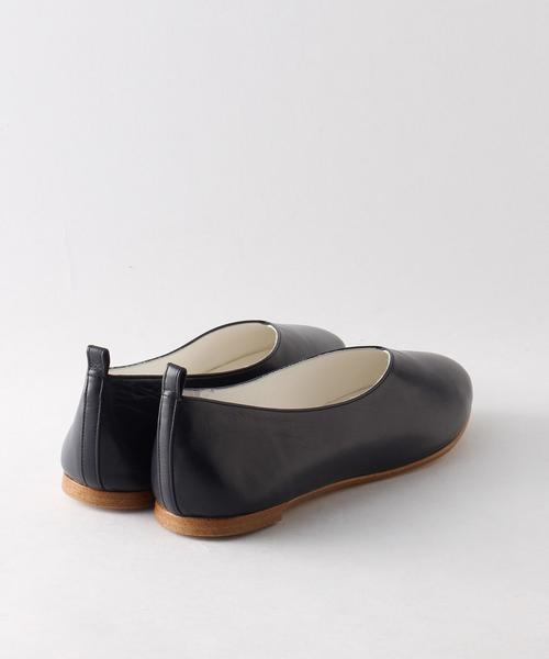 Steven Alan（スティーブンアラン）の「＜Steven Alan＞LEATHER SLIP ON SHOES 2/ｽﾘｯﾎﾟﾝｼｭｰｽﾞ◆（スリッポン・レディース・オフホワイト/ライトピンク/ネイビー・38/37h/36h/37/36）」の6枚目の写真