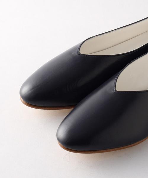 Steven Alan（スティーブンアラン）の「＜Steven Alan＞LEATHER SLIP ON SHOES 2/ｽﾘｯﾎﾟﾝｼｭｰｽﾞ◆（スリッポン・レディース・オフホワイト/ライトピンク/ネイビー・38/37h/36h/37/36）」の7枚目の写真