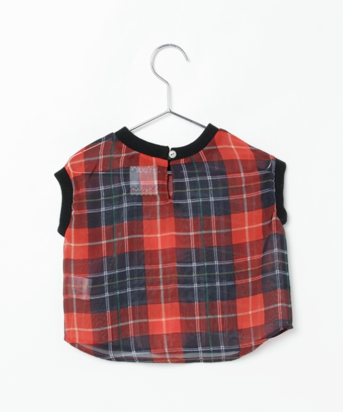 SWAP MEET MARKET（スワップミートマーケット）の「トップスインナーセットTシャツ（Tシャツ/カットソー・キッズ・レッド/ワイン・120/140/130/110/100）」の4枚目の写真