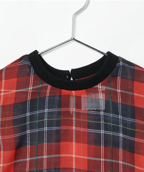 SWAP MEET MARKET（スワップミートマーケット）の「トップスインナーセットTシャツ（Tシャツ/カットソー・キッズ・レッド/ワイン・120/140/130/110/100）」の5枚目の写真